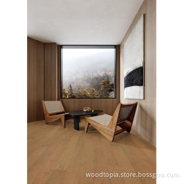 Modern style bedroom European oak wooden floor customized